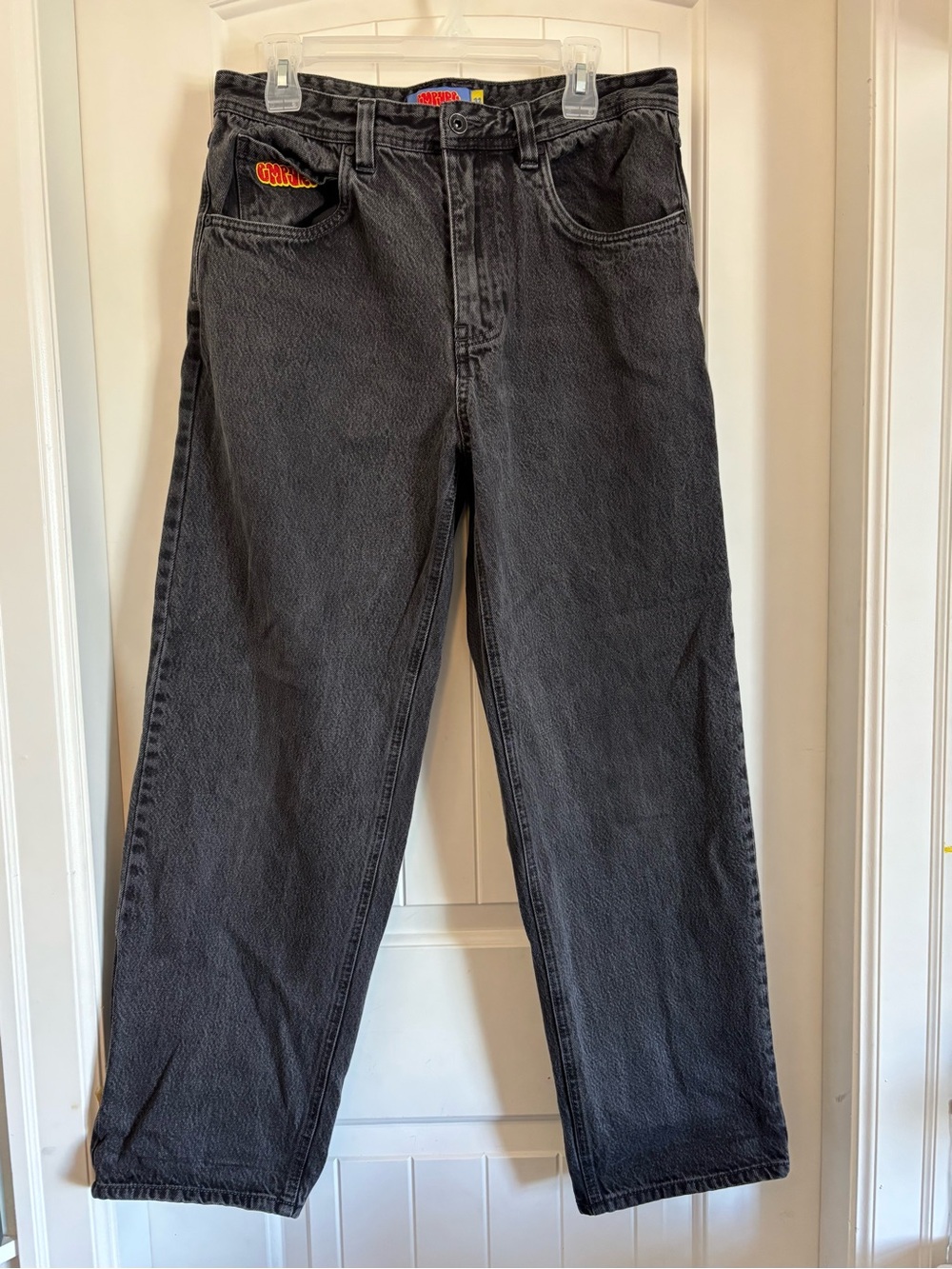 Empyre Women's Black Straight Leg High-Waisted Jeans
